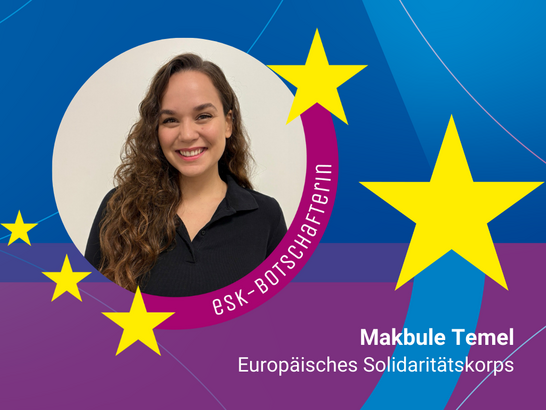 Foto der ESK Botschafterin 2025 Makbule Temel